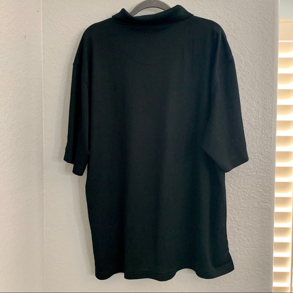 Black PGA Tour Men’s Polo - Picture 3 of 9